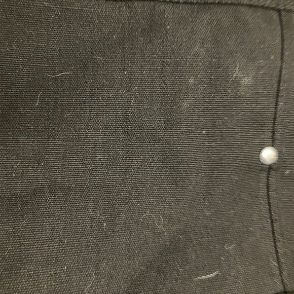 Black Canvas Small Tote Bag - Picture 8 of 9